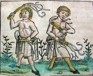 Флагелланты Нюрнбергская хроника 1493 г Вновь обратимся к книге Йоханнеса - фото 49