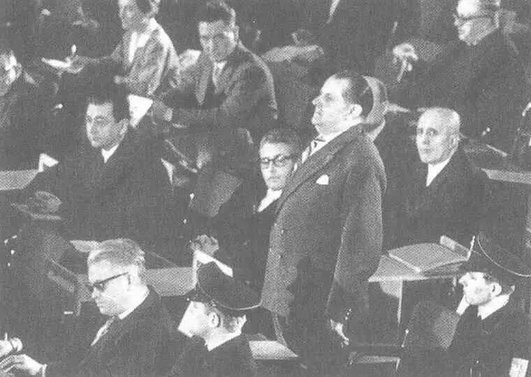 Обвиняемые в процессе по делу концлагеря Аушвиц Освенцим во - фото 84