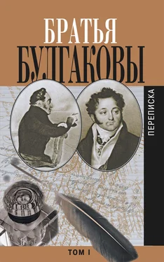 Константин Булгаков Братья Булгаковы. Том 1. Письма 1802–1820 гг. обложка книги