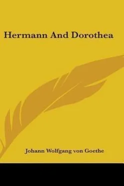 Johann von Goethe Hermann and Dorothea обложка книги