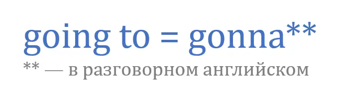 Не путать с be going to noun существительное это настоящее - фото 194