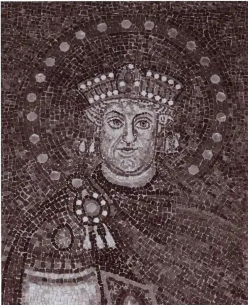 Мозаичный портрет императора Юстиниана предположительно Собор - фото 27