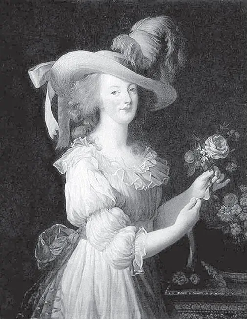 Мария Антуанетта с розой Фрагмент Худ Э ВижеЛебрен 1783 Что здесь - фото 18