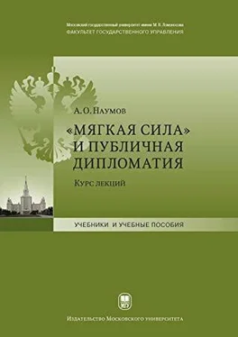 Александр Наумов «Мягкая сила» и публичная дипломатия обложка книги