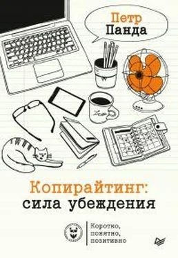 Петр Панда Копирайтинг: сила убеждения обложка книги