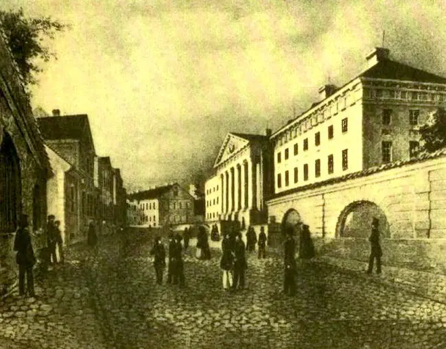 Г Шлатер Главный корпус Тартуского университета 18521853 Из армянских - фото 9