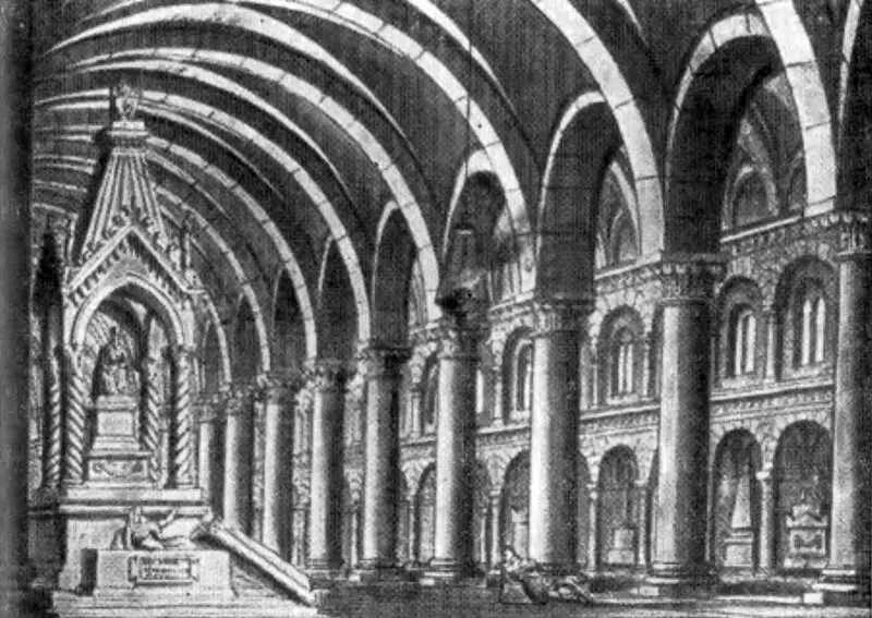 Декорация Алессандро Санквирико к опере В Беллини Капулети и Монтекки - фото 28