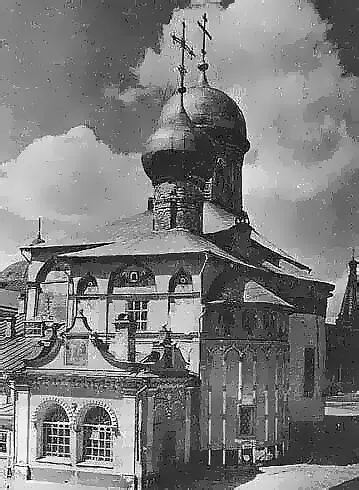 Троицкий собор с Никоновским приделом Фотография конца XIX в В Гефсиманском - фото 5