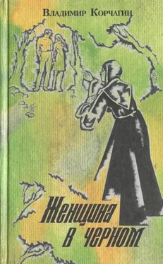 Владимир Корчагин Женщина в черном обложка книги