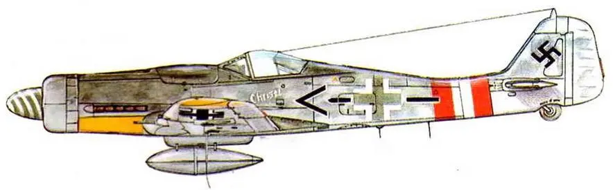 FW190D9R2 командира JG6 полковника Герхарда Баркхорна 301 победа Германия - фото 128