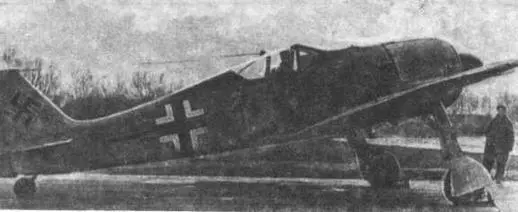 FW190A1 из 6JG26 на аэродроме Мурсия Мотор BMW801C Испытания - фото 14