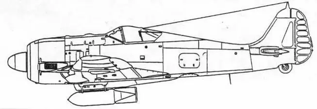 FW190A4U3 Конструкция FW190A4 Самолетистребитель FW190A4 был - фото 29