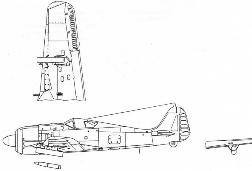 FW190A4R6 Истребительперехватчик с подкрыльевыми подвесными установками для - фото 31