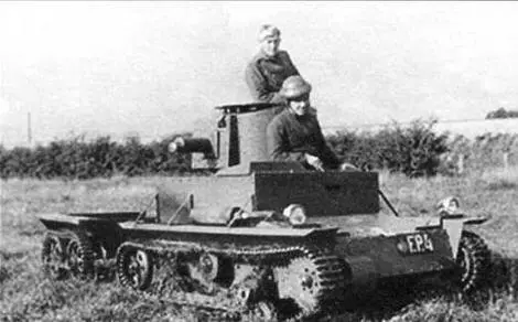 Патрульный танк Patrol Саг MkII на испытаниях в Дании машина имеет номер - фото 49