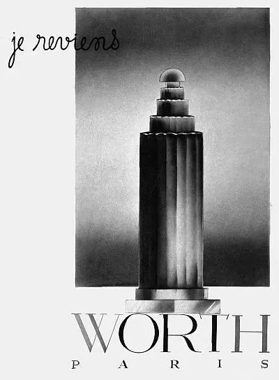 Реклама духов Je Reviens 1938 Реклама духов Vers Toi 1936 Но несколько - фото 174