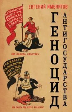 Евгений Именитов Геноцид антигосударства обложка книги