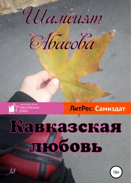 Шамсият Абасова Кавказская любовь обложка книги