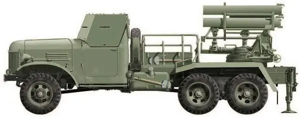 РСЗО БМ14 на базе автомобиля ЗИС151 В 1958 г под руководством главного - фото 53