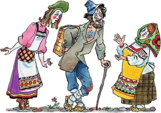 Царские маньки да ваньки выскочили Эй мужичок Откуда эстольку сахару - фото 14