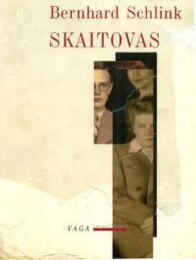 Бернхард Шлинк Skaitovas обложка книги