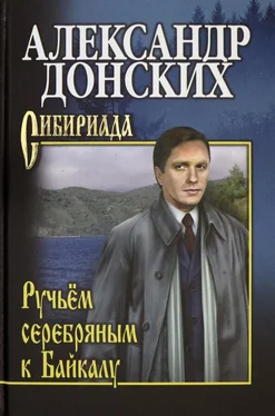 Александр Донских Ручьём серебряным к Байкалу обложка книги