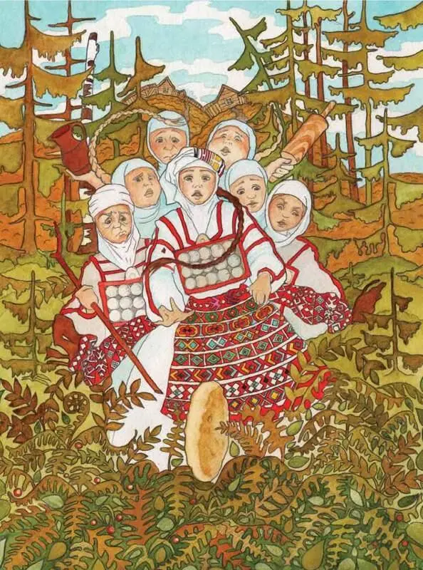 ПАЖАЛУ илбыл на свете старик и было у него семеро сыновей Все сыновья - фото 33
