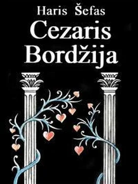 Haris Šefas Cezaris Bordžija обложка книги