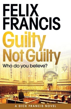 Felix Francis Guilty Not Guilty обложка книги