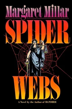 Маргарет Миллар Spider Webs обложка книги