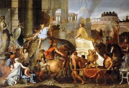 Рис 121 Шарль Лебрен Вступление Александра Македонского в Вавилон 1665 - фото 22