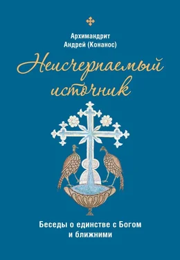 Андреас Конанос Неисчерпаемый источник: беседы о единстве с Богом и ближними обложка книги