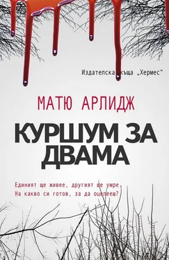 Мэтью Арлидж Куршум за двама обложка книги