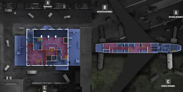 Kafe Dostoyevsky и Presidential Plane из Tom Clancys Rainbow Six Siege - фото 260