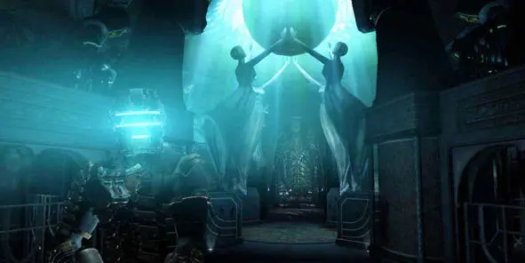 Dead Space 2 2011 Visceral Games Опасные места обозначены красным который - фото 94
