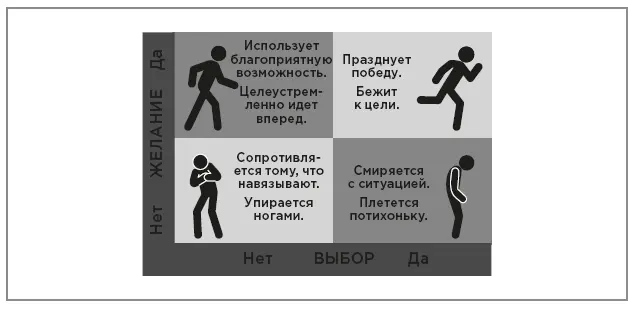 Матрица выбора и желания Когда вы желаете перемен и выбираете их да и - фото 9