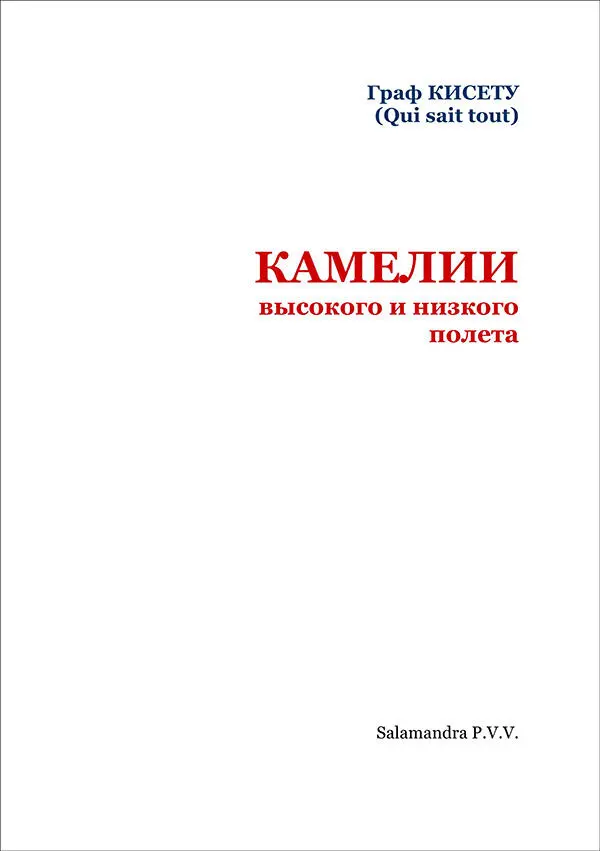 КАМЕЛИИ высокого и низкого полета Глава I НА КУЗНЕЦКОМ И В ЭРМИТАЖЕ На дворе - фото 2