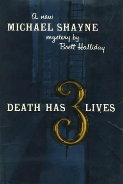 Бретт Холлидей Death Has Three Lives обложка книги