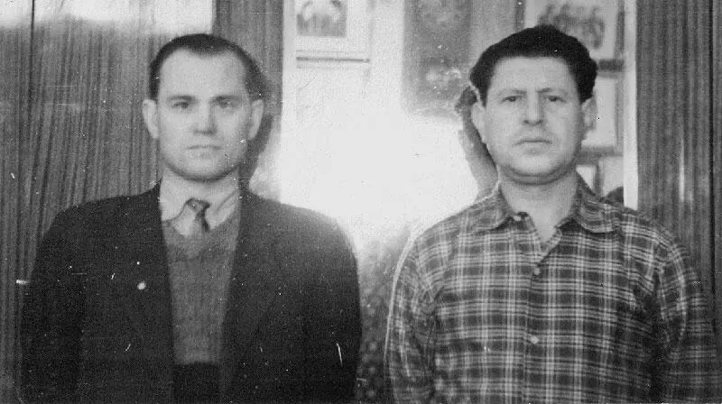 Я и мой товарищ по плену Ефим Павлович Добринский Ленинград1959 г Я и мой - фото 40