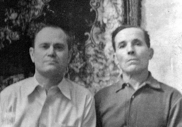 Я и мой товарищ по плену Анатолий Михайлович Гудовичев Москва 1972 г - фото 41