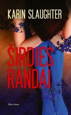 Карин Слотер Širdies randai обложка книги