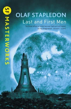 Olaf Stapledon Last and First Men обложка книги