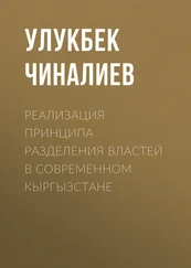 Улукбек Чиналиев - Реализация принципа разделения властей в современном Кыргызстане