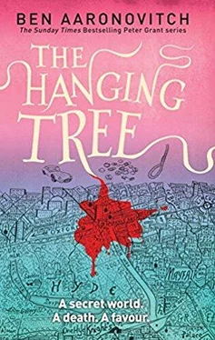 Бен Ааронович The Hanging Tree обложка книги