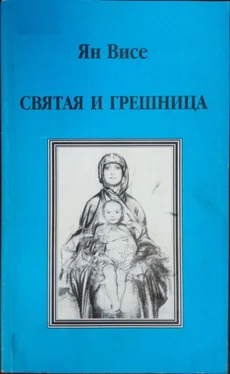 Ян Висе Святая и грешница обложка книги