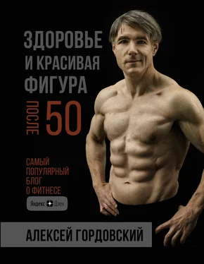 Алексей Гордовский Здоровье и красивая фигура после 50 [litres] обложка книги