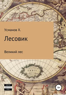 Хайдарали Усманов Лесовик. Часть 1. Великий лес обложка книги