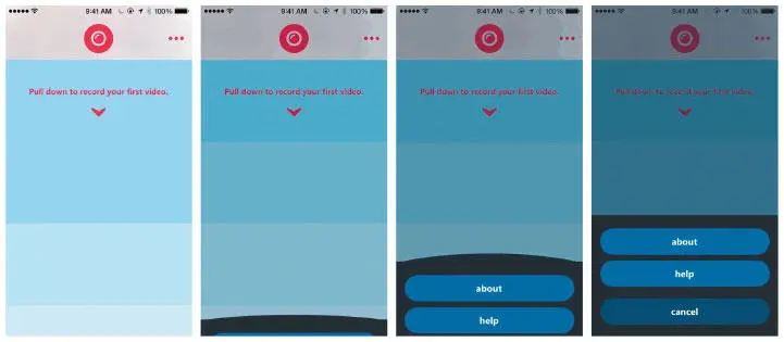 Рис 731 Приложение Skype Qik в движении Обратите внимание что происходит в - фото 108