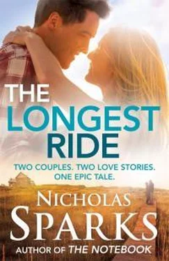 Николас Спаркс The Longest Ride обложка книги