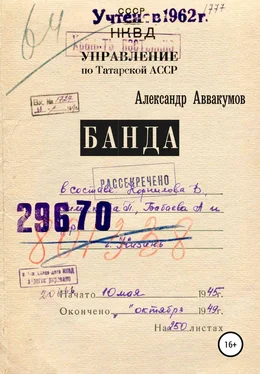 Александр Аввакумов Банда обложка книги