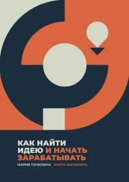 Мария Точилина Как найти идею и начать зарабатывать обложка книги